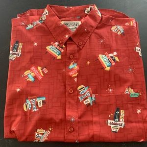 NWOT RSVLTS Men’s Button Down Shirt